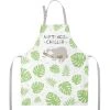 Sheepworld Kochschürze Auftrags-Chiller Grün/Weiss