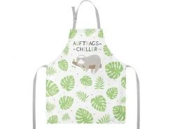 Sheepworld Kochschürze Auftrags-Chiller Grün/Weiss