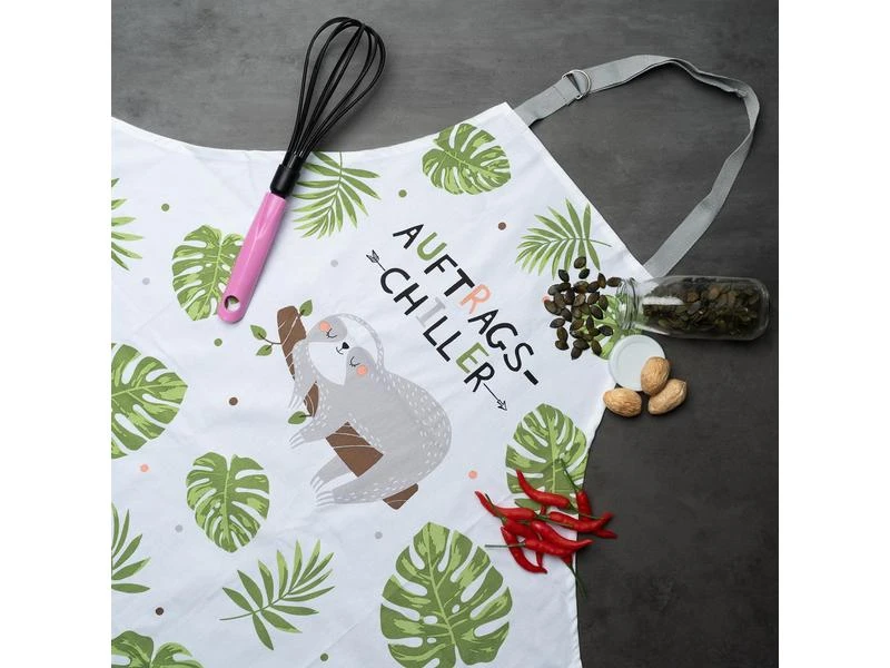 Sheepworld Kochschürze Auftrags-Chiller Grün/Weiss 3 Sheepworld Kochschürze Auftrags-Chiller Grün/Weiss – Bild 3