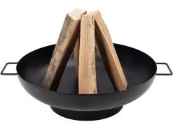 Nouvel Feuerschale Elegante Ø 75 cm, Schwarz -Brack Grill Geschaft 221297461 xxl