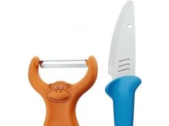 WMF Kinder Küchenmesser Willy Mia Fred Blau/Rot -Brack Grill Geschaft 221532255 xxl