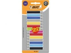 BIC Reibradfeuerzeug J25 Mini, 14er Pack