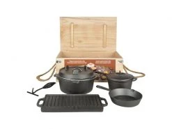 Esschert Design Grillpfanne-/Topf-Set Dutch, 7-teilig