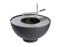 FEU DU JARDIN Feuerstelle Boule, Schwarz