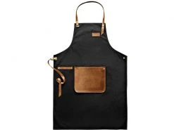 Eva Solo Kochschürze in Canvas & Leder Braun/Schwarz