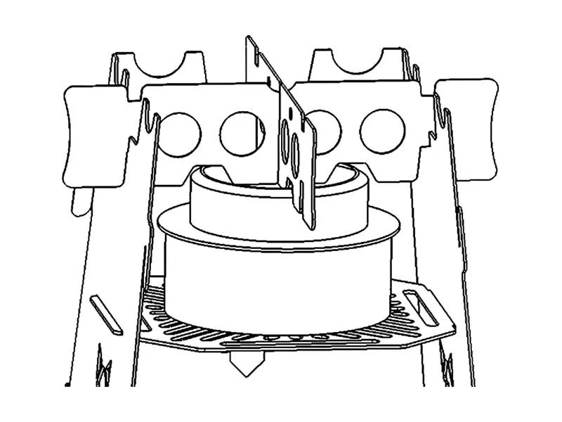 Fennek Grill Campingkocher Hobo Basic, Edelstahl 6 Fennek Grill Campingkocher Hobo Basic, Edelstahl – Bild 6