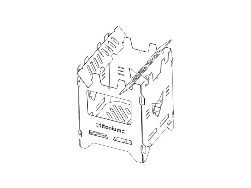 Fennek Grill Campingkocher Hobo Premium, Titan 17 Fennek Grill Campingkocher Hobo Premium, Titan – Bild 17