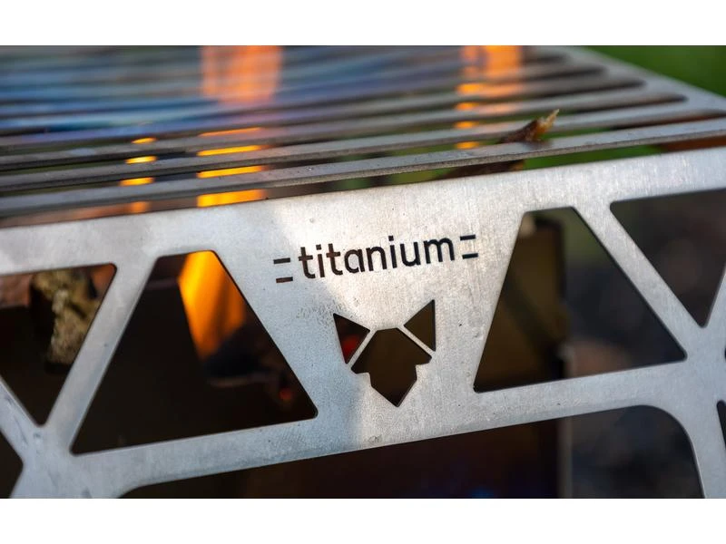 Fennek Grill Klapprost zu Hobo Premium, Titan 8 Fennek Grill Klapprost zu Hobo Premium, Titan – Bild 8