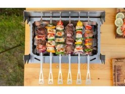 Fennek Grill Grillspiess Set kurz, 6 Stück -Brack Grill Geschaft 230356332 xxl