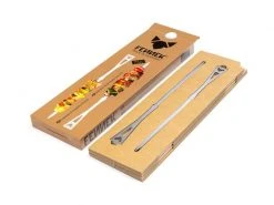 Fennek Grill Grillspiess Set kurz, 6 Stück -Brack Grill Geschaft 230356341 xxl