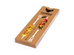 Fennek Grill Grillspiess Set kurz, 6 Stück -Brack Grill Geschaft 230356346 xxl