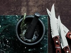 Gense Steakmesser Old Farmer XL 4 Stück, Braun -Brack Grill Geschaft 233962435 xxl