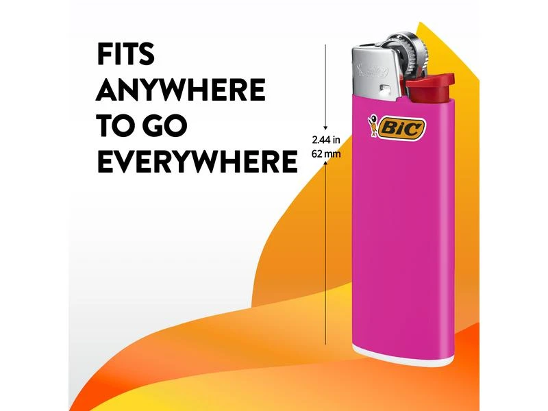 BIC Reibradfeuerzeug J25 Mini, Mehrfarbig, 5+1er-Pack 3 BIC Reibradfeuerzeug J25 Mini, Mehrfarbig, 5+1er-Pack – Bild 3