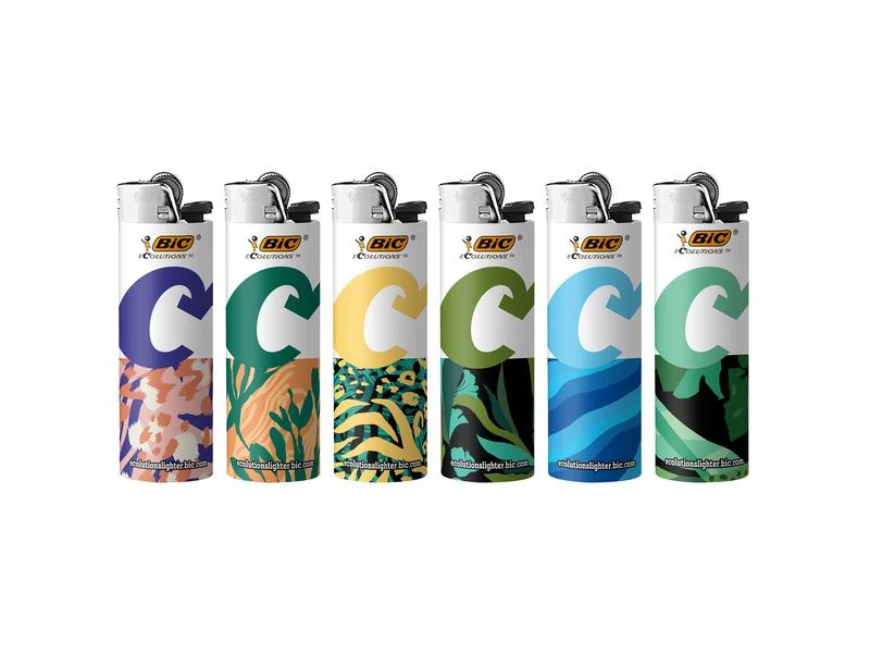 BIC Reibradfeuerzeug J26 Maxi Ecolutions, Assortiert, 2er Box 2 BIC Reibradfeuerzeug J26 Maxi Ecolutions, Assortiert, 2er Box – Bild 2