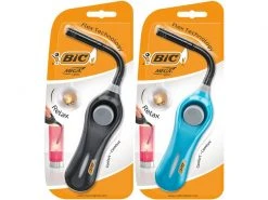 BIC Multifunktionsfeuerzeug Megalighter Relax Assortiert, 1 Stk