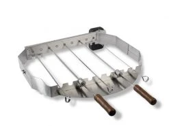 Moesta BBQ Grillaufsatz Churrasco-Set für Ø 57/60 cm PizzaRing