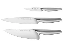 WMF Küchenmesser Set Chef Edition 3-teilig Silber