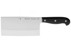 WMF Chinesisches Kochmesser Spitzenklasse Plus 16 cm, Schwarz