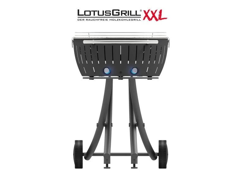 LotusGrill Holzkohlegrill XXL Grau 3 LotusGrill Holzkohlegrill XXL Grau – Bild 3