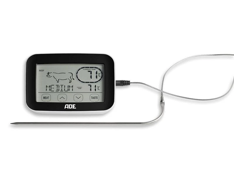 ADE Bratenthermometer BBQ 1408 Schwarz, Weiss 2 ADE Bratenthermometer BBQ 1408 Schwarz, Weiss – Bild 2