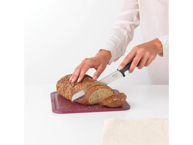 Brabantia Brotmesser XL Tasty+ Dark Grey 2 Brabantia Brotmesser XL Tasty+ Dark Grey – Bild 2