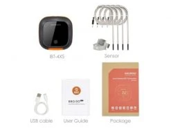 Inkbird Fleischthermometer IBT-4XS Bluetooth -Brack Grill Geschaft 53679452 xxl