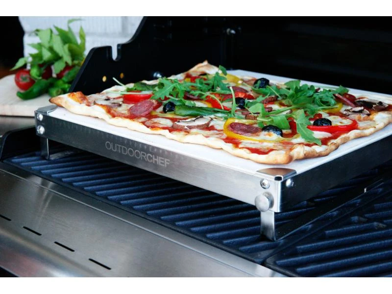 Outdoorchef Pizzastein DGS Eckig 2 Outdoorchef Pizzastein DGS Eckig – Bild 2