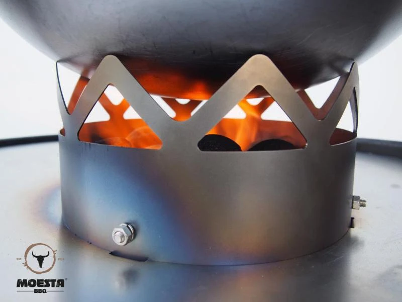 Moesta BBQ Grillaufsatz BBQ Wok Komplettpaket für Ø 57 Kugelgrills 4 Moesta BBQ Grillaufsatz BBQ Wok Komplettpaket für Ø 57 Kugelgrills – Bild 4