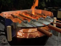 Moesta BBQ Grillaufsatz Churrasco-Set für Ø 57/60 cm PizzaRing -Brack Grill Geschaft 56266709 xxl