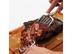 Broil King Grillgabel für Pulled Pork 2-teilig, Silber -Brack Grill Geschaft 56272244 xxl