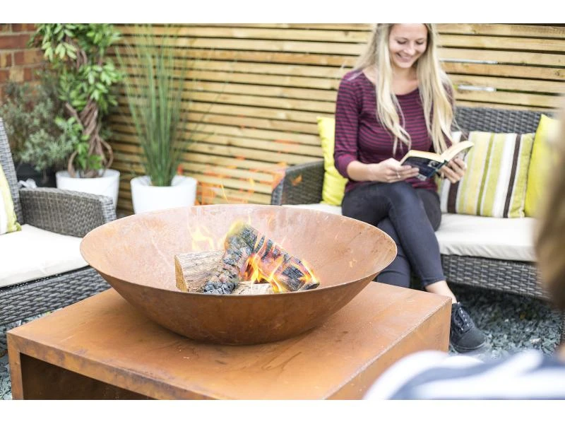 La Hacienda Feuerstelle Moho Naturrost 2 La Hacienda Feuerstelle Moho Naturrost – Bild 2