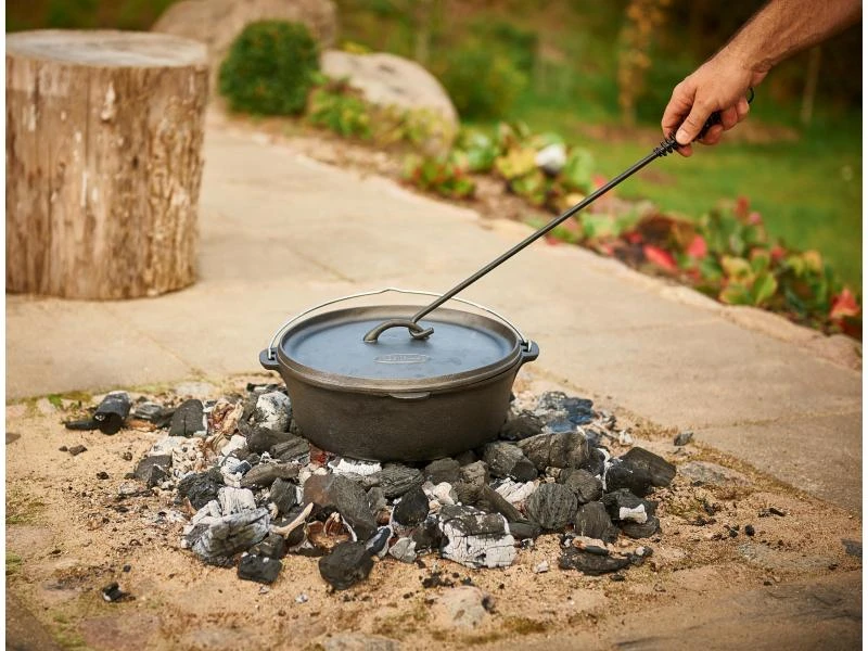Bon-fire Grilltopf Dutch Oven 5,5 L Gusseisen 2 Bon-fire Grilltopf Dutch Oven 5,5 L Gusseisen – Bild 2