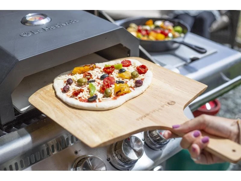 La Hacienda Pizzaschaufel aus Holz Braun 2 La Hacienda Pizzaschaufel aus Holz Braun – Bild 2