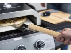 La Hacienda Pizzaschaufel Edelstahl mit Holzgriff, schmal Silber -Brack Grill Geschaft 57342693 xxl