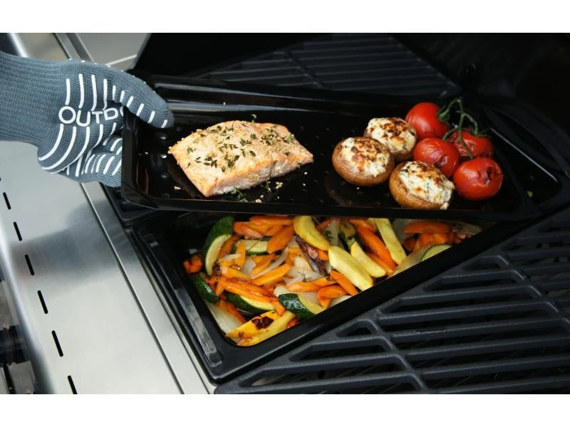 Outdoorchef Grillplatte Set 2-teilig 3 Outdoorchef Grillplatte Set 2-teilig – Bild 3