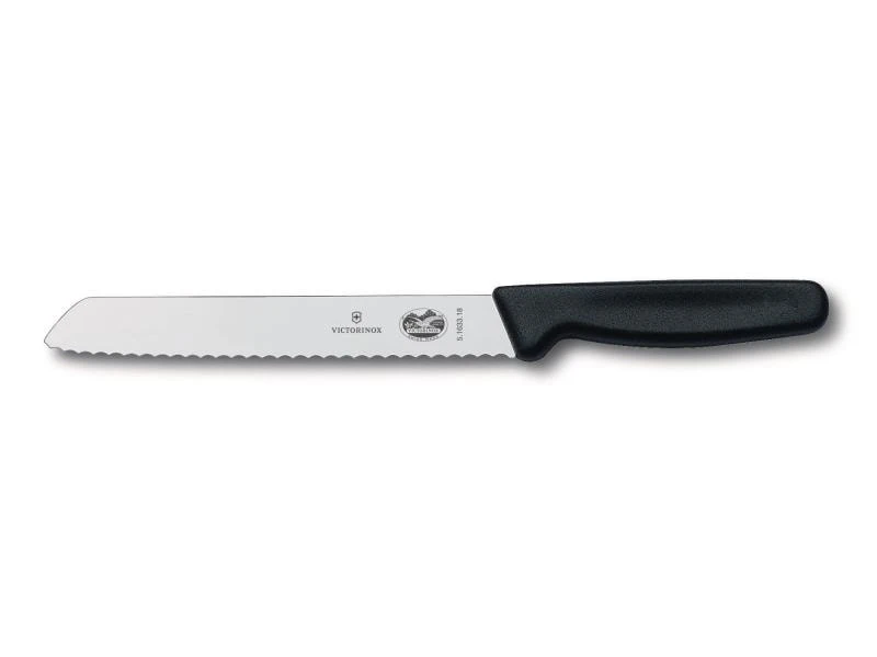 Victorinox Brotmesser 18 cm, Schwarz 1 Victorinox Brotmesser 18 cm, Schwarz