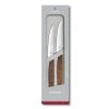 Victorinox Steakmesser-Set Swiss Modern 2 Stück, Nussbaumholz