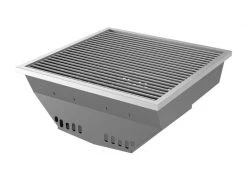 OneQ Holzkohlegrill Glow Einbau Inox