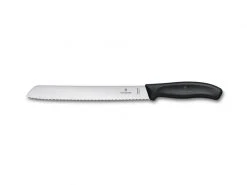 Victorinox Brotmesser Swiss Classic Silber/Schwarz