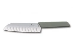 Victorinox Santokumesser Swiss Modern Grau