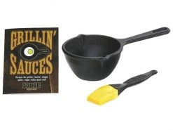 LODGE Marinier-Set Guss, 11.3 cm 2-teilig, Schwarz