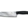 Victorinox Santokumesser Schwarz