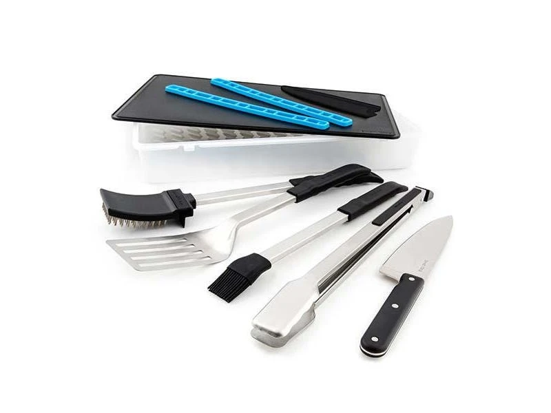 Broil King Grillbesteck-Set Porta-Chef 9-teilig, Silber 1 Broil King Grillbesteck-Set Porta-Chef 9-teilig, Silber