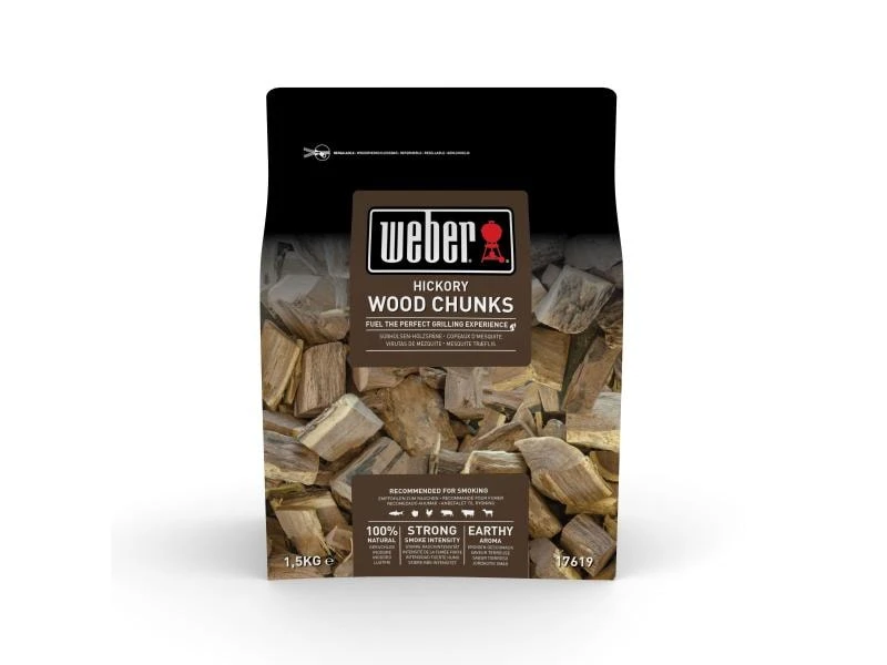 Weber Räucherchips Hickory 1.5 kg 1 Weber Räucherchips Hickory 1.5 kg