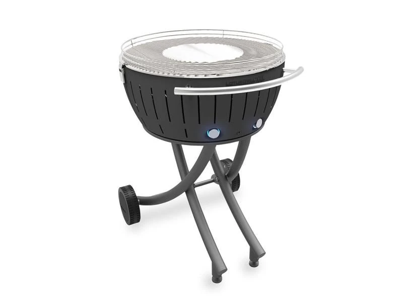 LotusGrill Holzkohlegrill XXL Grau 1 LotusGrill Holzkohlegrill XXL Grau