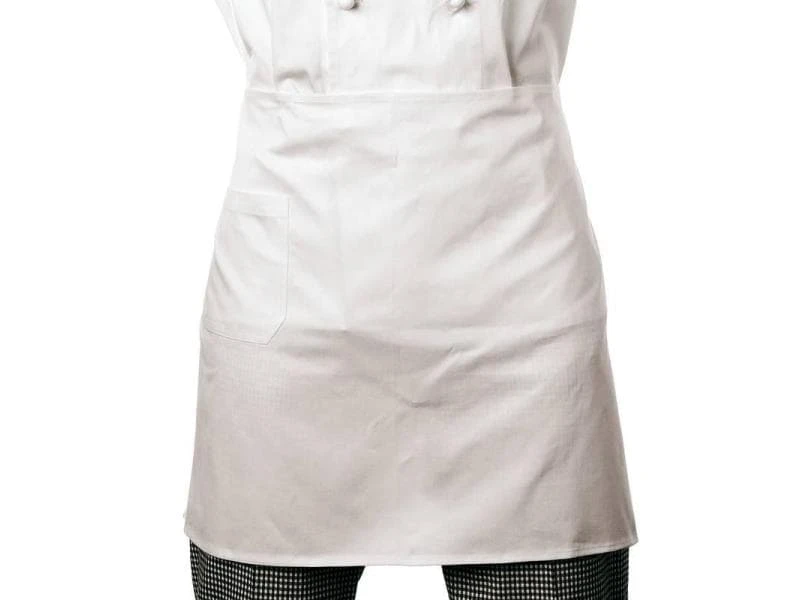 Paderno Kochschürze 70 cm x 40 cm , Weiss 1 Paderno Kochschürze 70 cm x 40 cm , Weiss